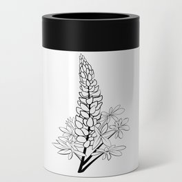 Minimalist Lupine Can Cooler