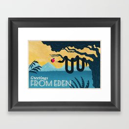 From Eden Framed Art Print