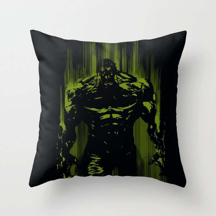 The Green Thing Throw Pillow
