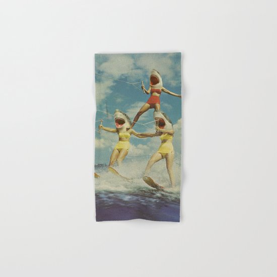 On Evil Beach Hand & Bath Towel