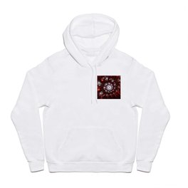 Multiple Fractal Spirals, Fumes and Flames Hoody