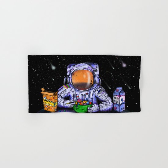 Astronaut's Breakfast Hand & Bath Towel