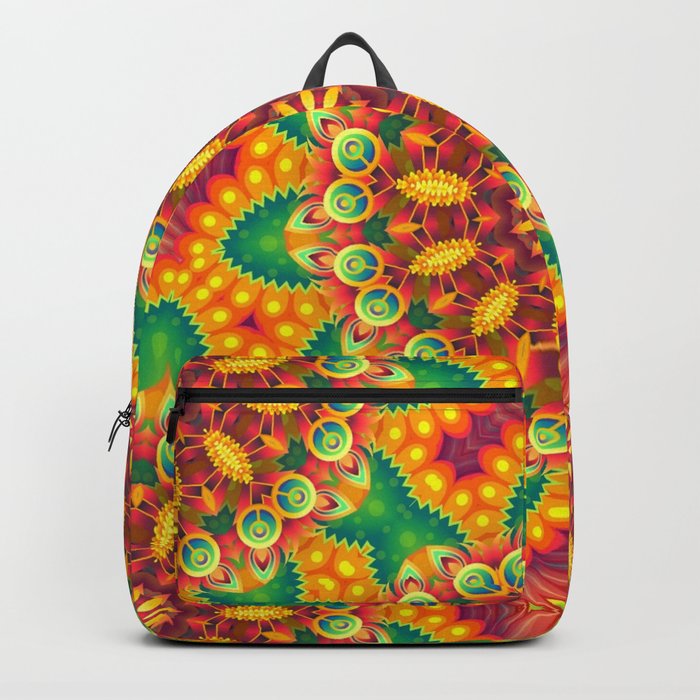 Fractodome Fractal Pattern 9817 Backpack