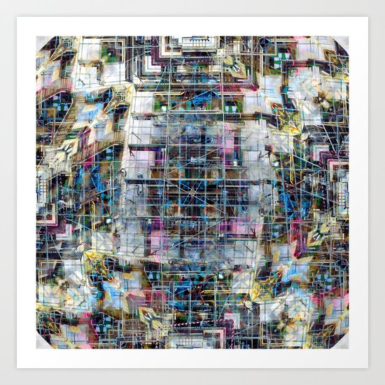 Tuesday 2 April 2013: , beguiled as you may be by continual modification Art Print