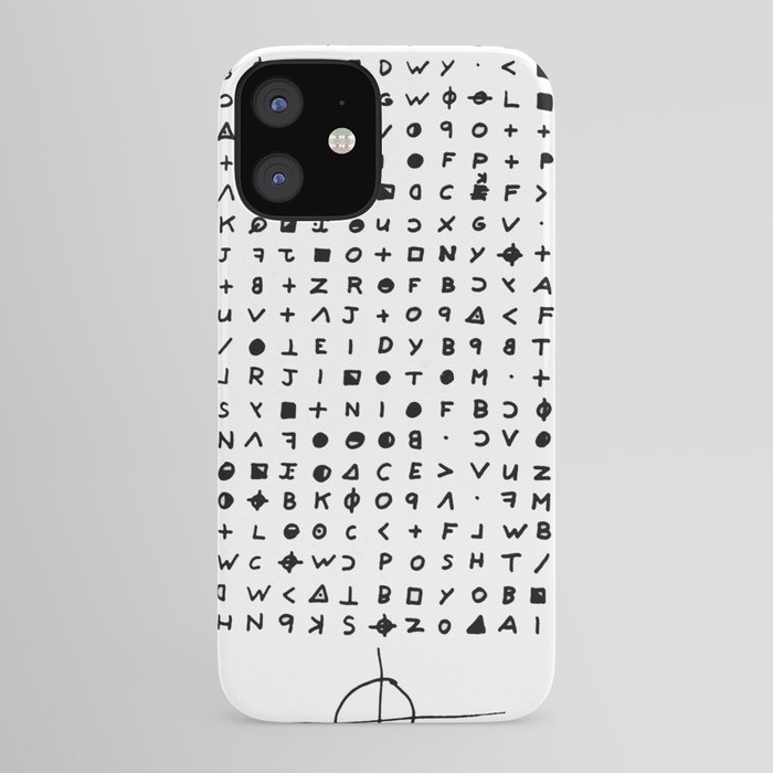 zodiac killer iphone case by momcilobjekovic