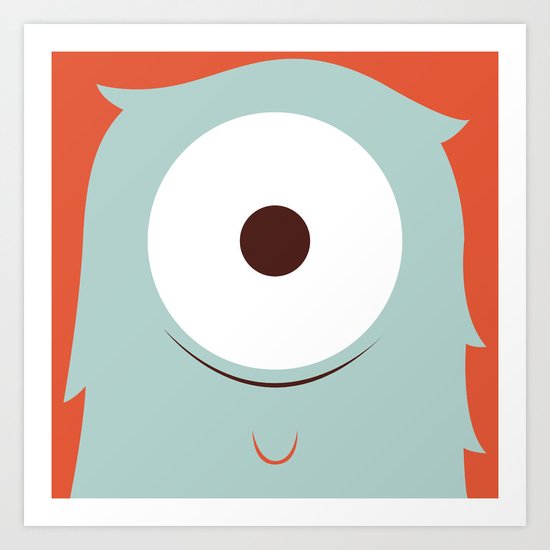 The Monster Club - Monster #1 Art Print