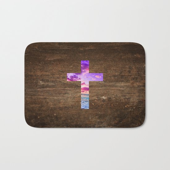 CROSS Bath Mat