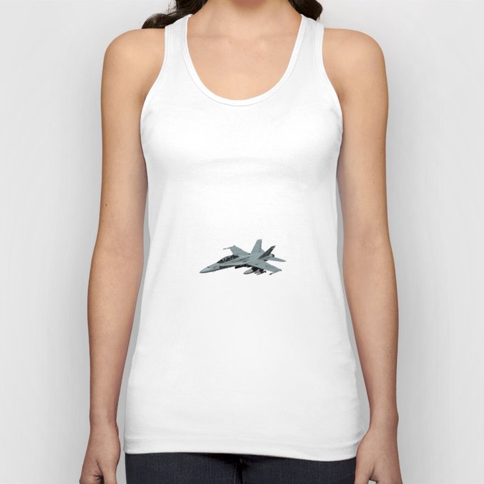 Jet Hornet Fighter Plane USA For Kids Air Force Tank Top