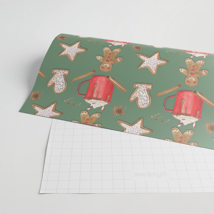 Holiday Cookies Wrapping Paper — ERICA NORDBERG