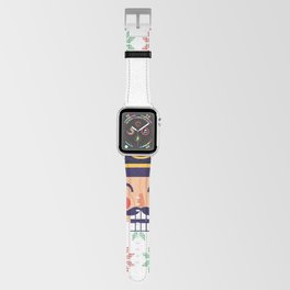 Deez Nuts Nutcracker Soldier Funny Smile Christmas Apple Watch Band