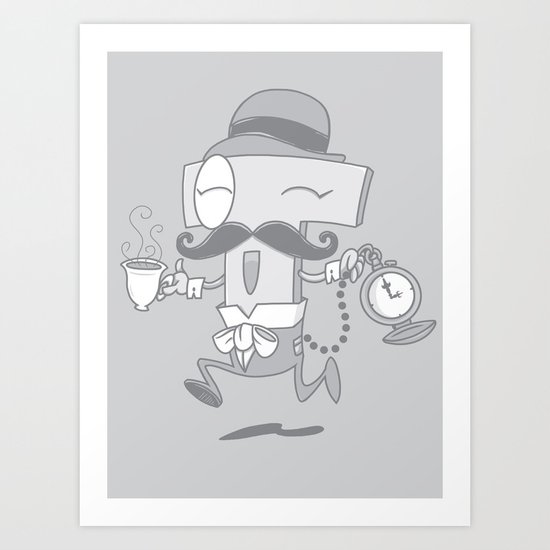 It's T time! Art Print