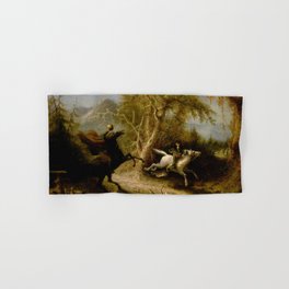 John Quidor Legend of Sleepy Hollow Headless Horseman Pursuing Ichabod Crane 1858 Hand & Bath Towel