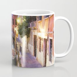 Sunset Alley In Venice Italy Coffee Mug
