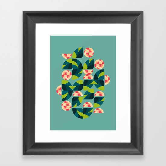 Wild Roses Framed Art Print