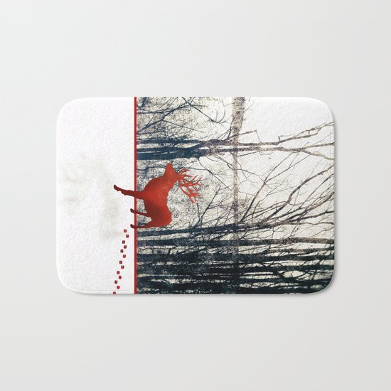 Winter Walk Bath Mat