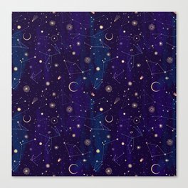Night of a Thousand Moons Canvas Print