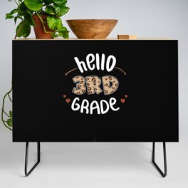 Teach Hello 3rd Grade Teachers Day School Teacher Credenza