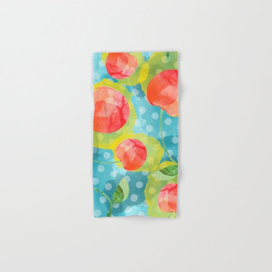 Cherries Hand & Bath Towel