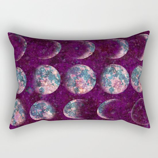 Celestial Moons Rectangular Pillow