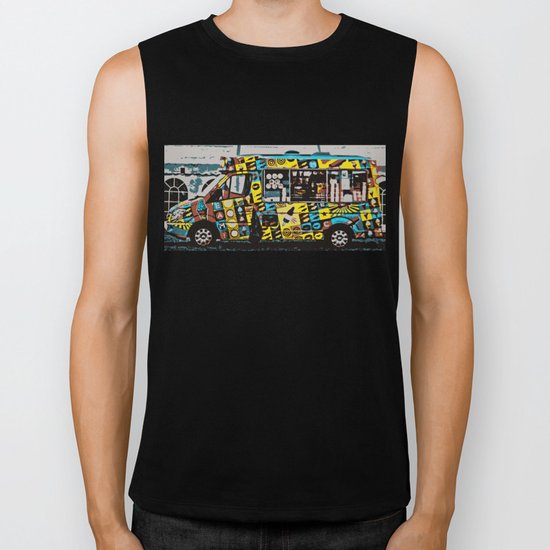 Scream For Ice-cream! Biker Tank