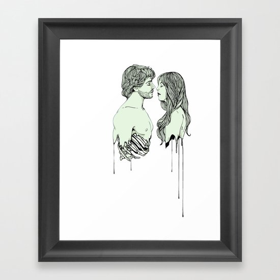 Naka-Choko Framed Art Print