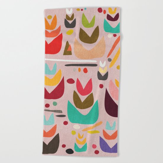 Proud Garden Beach Towel