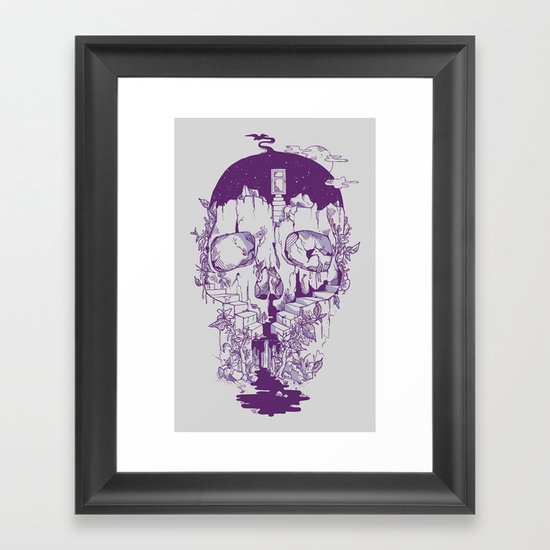Inside My Head 2.0 Framed Art Print