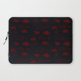 Red and Black Asian Style Cloud Pattern Laptop Sleeve