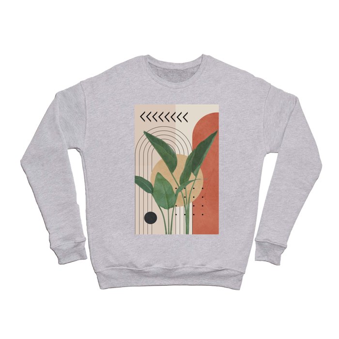 Nature Geometry V Crewneck Sweatshirt