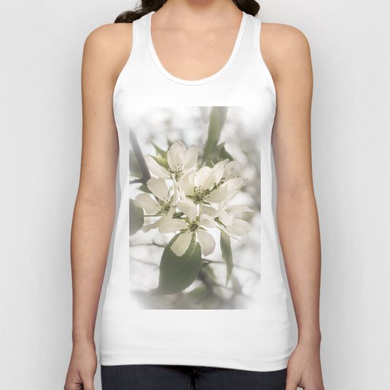 Apple blossoms Unisex Tank Top