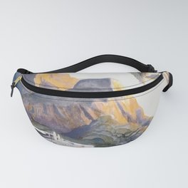 Fly to South Sea Isles, American Airways Vintage Travel Poster  Fanny Pack