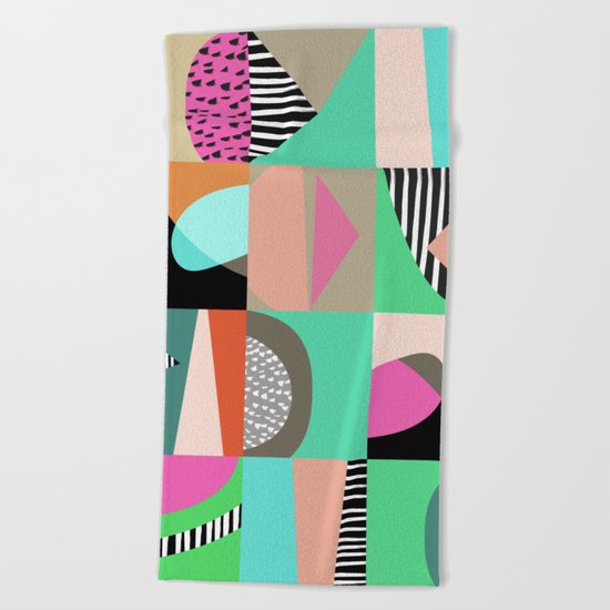 Naive VIII Beach Towel