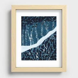 Above and below Recessed Framed Print
