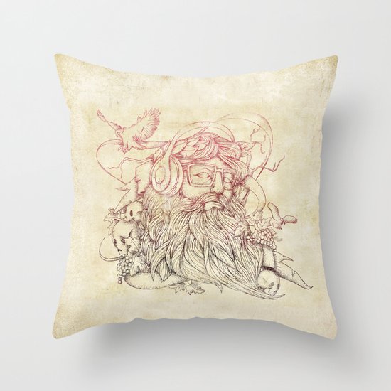 Listen to your soul Throw Pillow
