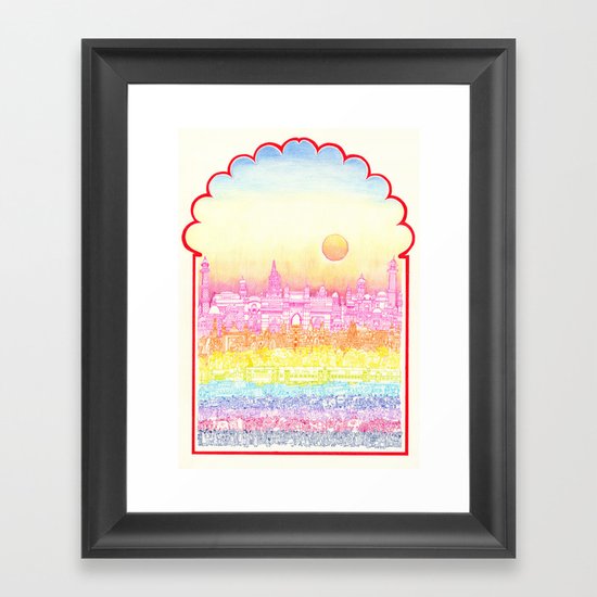 Rangeela India Framed Art Print