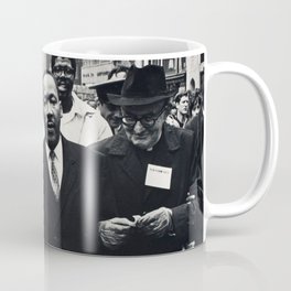 Vintage Photographic Print - Spock, Dr. King, and Rice, Solidarity Day Parade, Pittsburgh (1967) Coffee Mug