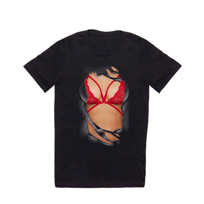 Sexy Boobs Perfect Body Women's T-Shirt 3D design T Shirt by SV
