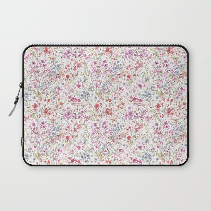 Obviously Pink Floral Mini Laptop Sleeve