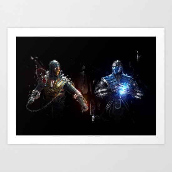 MK VS. Art Print