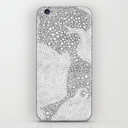 the mole's hyperacidity | white iPhone Skin