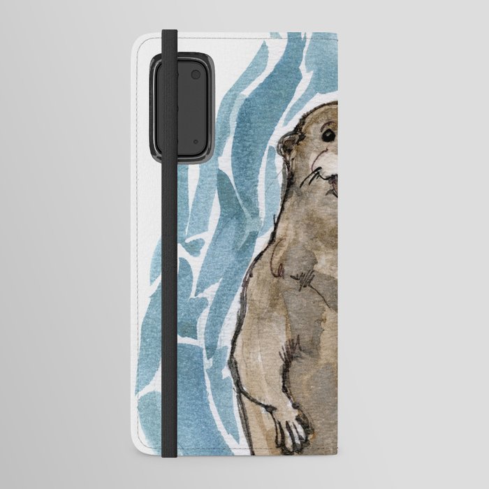 River otter Android Wallet Case