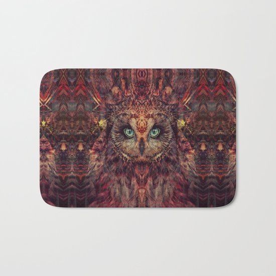 Mystic Owl Bath Mat