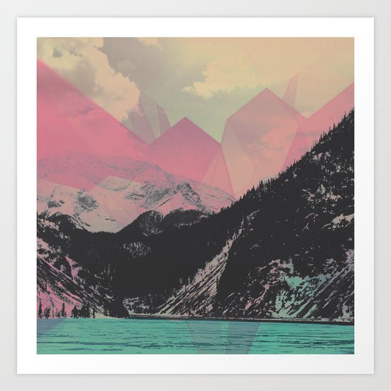 Crystal Pass Art Print