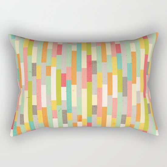 City by the Bay, Street Fair Rectangular Pillow