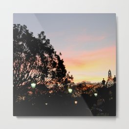 Sunset in Mexico Metal Print