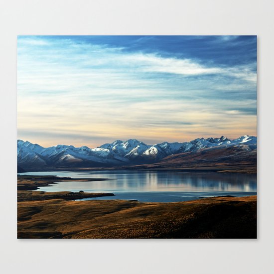 If Nobody Speaks // Landscape Mountains Photography Canvas Print