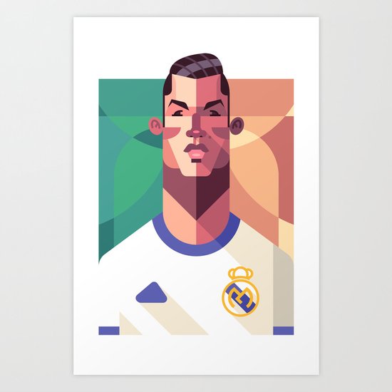 CR7 | Los Merengues Art Print