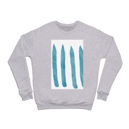 Watercolor Vertical Lines With White 49 Crewneck Sweatshirt