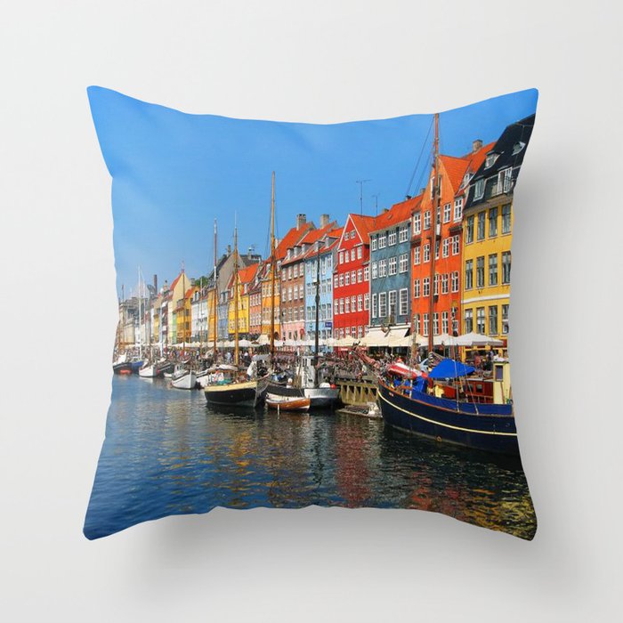 New Port "Copenhagen" Throw Pillow