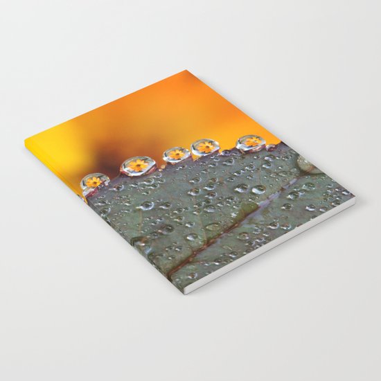 dew drops Notebook